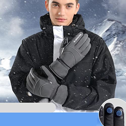 Image of Calandis Winter Warm Gloves Touch Screen with Reflective Logo Anti-Slip for Outdoor Black L Sk21 | Gloves | Cycling Clothing | Cycling