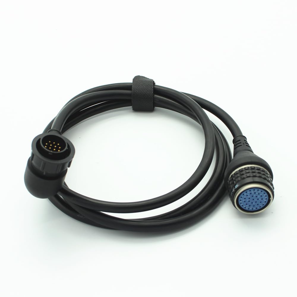 OBD Adapter 14 Pin Cable for MB Star SD C4 C5, Replacement 14 Pin Main Connector Diagnostic Testing Cable for MB Star SD C4 C5 Diagnostic Tool Fit for Mercedes