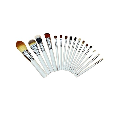 Pura hecha a mano avanzada nueva cosmética cepillo de maquillaje paquete de 16 piezas cepillo de base de maquillaje corrector mixto sombra de ojos