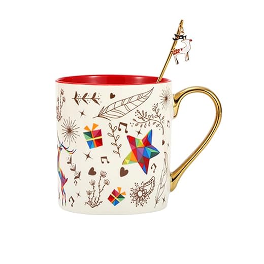 Christmas Theme Coffee Mug Set
