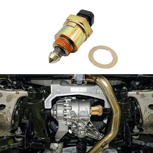 HQRNYP Automobile Idle Motor Idle Control Valve Fuel Injection Injector Air Control Valve Automotive Fuel Injector Air Motor for Chevy Replaces OEM#17089062 AC102 17111286 AC1 17111281