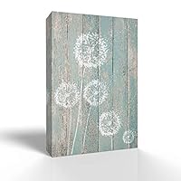 SIGNWIN Canvas Wall Art Dandelion Illustration Canvas Prints Home Artwork Decoration for Living Room,Bedroom - 12x18 inches