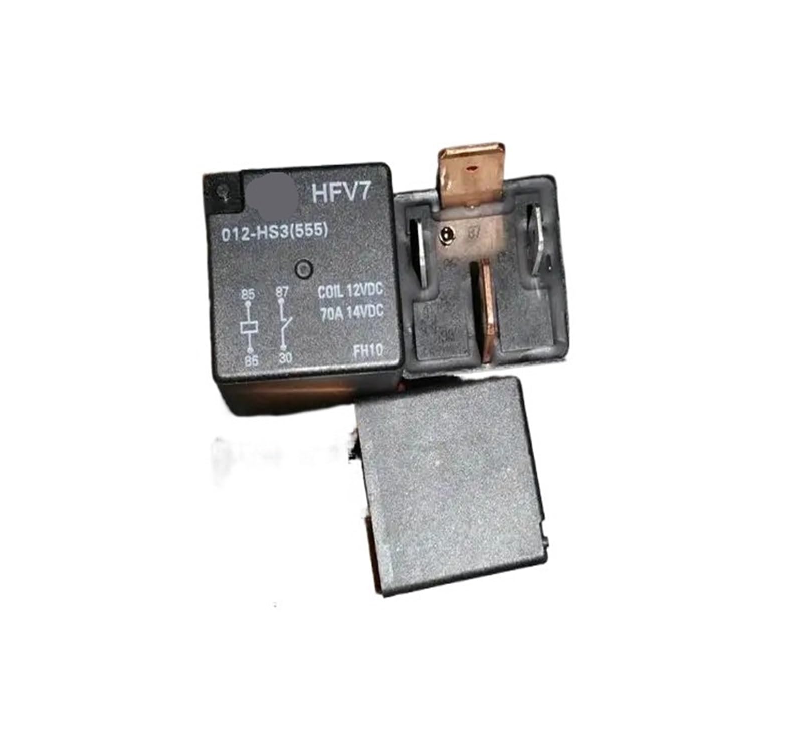 Relais 4 Broches HFV7 012-HTM-R Commutation Haute Puissance 70A 12V