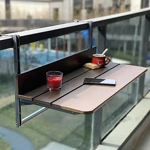 Table de bar de balcon réglable pour un apéro sur la terrasse - 2