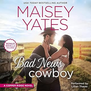 Bad News Cowboy Audiolibro Por Maisey Yates arte de portada
