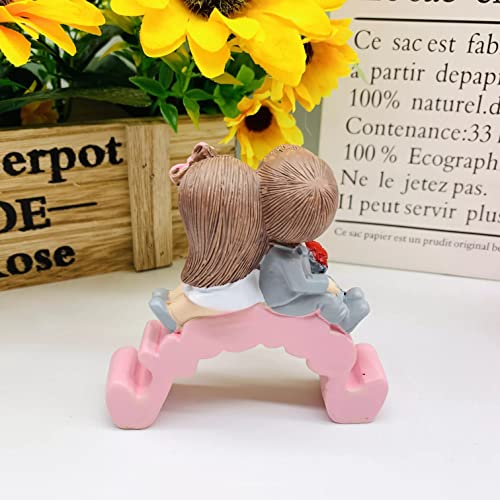 Image of AUGEN Polyresin Love Idol Statue Showpiece for Home Decor Decoration and Gifting (7532-C6, 9cm)
