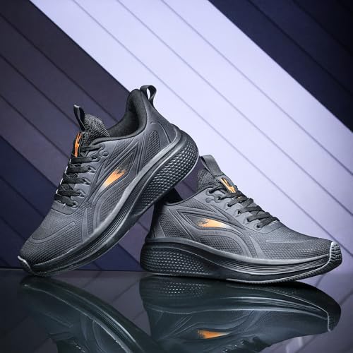 Image of ASIAN Quantum-27 Men's Sports Running Shoes with See-Through Air Sole, Memory Foam Comfort, Breathable Knit Upper & Stylish Athletic Performance Design