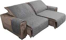 Protetor para sofá retrátil e reclinável 1,80m x 2,40m (Cinza)