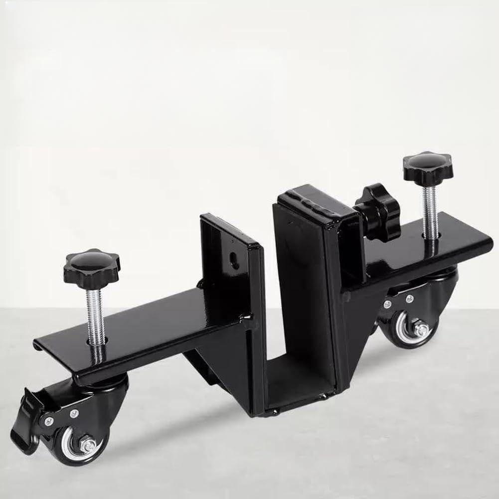 KiraKira do ciężkich wózków przesuwnych do paneli drzwiowych, wytrzymały 3-ramowy mechanizm nośny z zamykanymi kółkami, do transportu płyt gipsowo-kartonowych