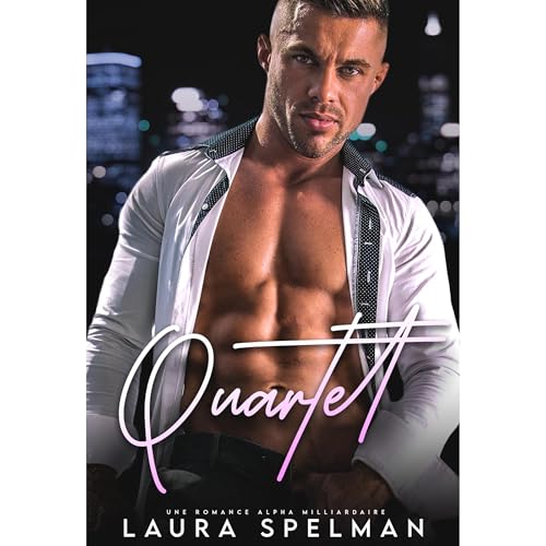 Quartet Audiolibro Por Laura Spelman arte de portada