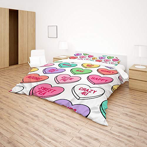 Parure de lit colorée pour chambre à coucher dynamique et moderne