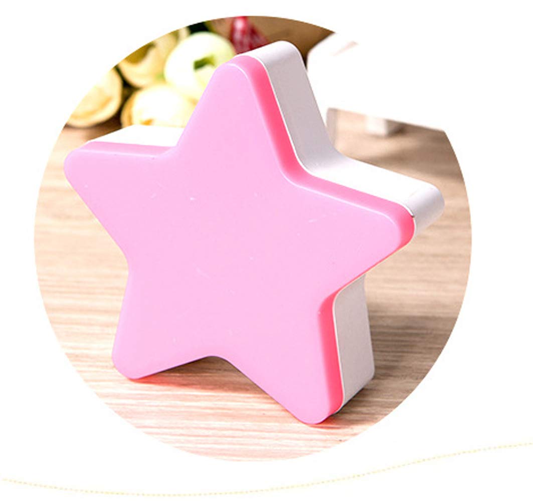 shun yi LED Night Lights Plug in Wall, Wall with Dusk to Dawn Photocell Sensor, Plug in Night Light for Baby, Kids, Children's Room, Hallway, Nurseries, Stair, (Pink)