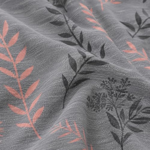 Image of Super Premium Quilt Cover Double Bed with Zipper Blanket Cover /rajai Cover /Comforter Cover /Duvet Cover King Size Soft Cotton Skin Friendly Stuff 90x100 Inches, Dark Grey Light Grey | TC - 300
