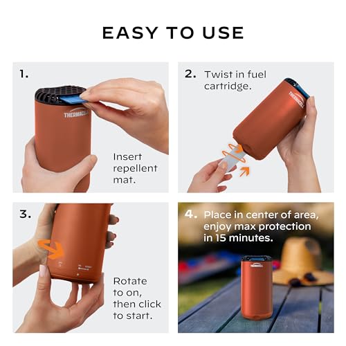 image for Thermacell Mosquito Repeller Patio Shield; Includes 12-Hour Refill; Hi