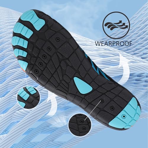 Image of SIOSNETA Hike Barefoot Shoes for Women Men, Breathable Non-Slip Athletic Footwear, Wide Toe Water Shoes for Hiking, Non-Slip Neuropathy Shoes for Women Men, Grounded Comfort wear