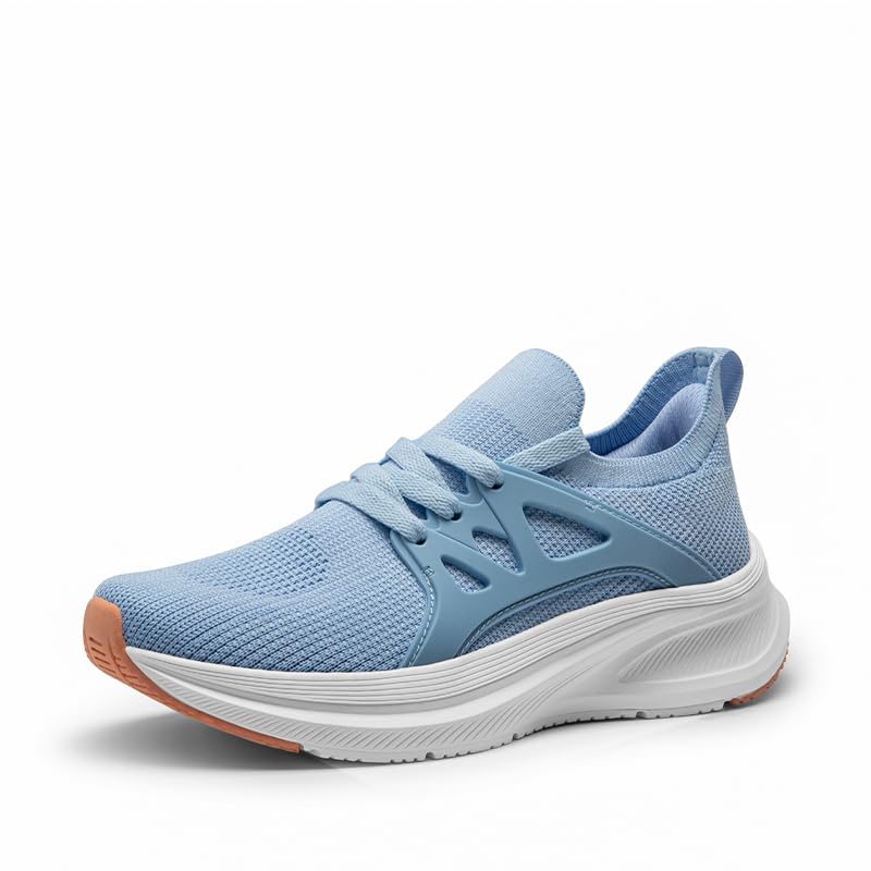 Women's Walking Comfortable Slip-On Shoes Running Tennis Athletic Gym Workout Cross Training Sneakers - Main Image