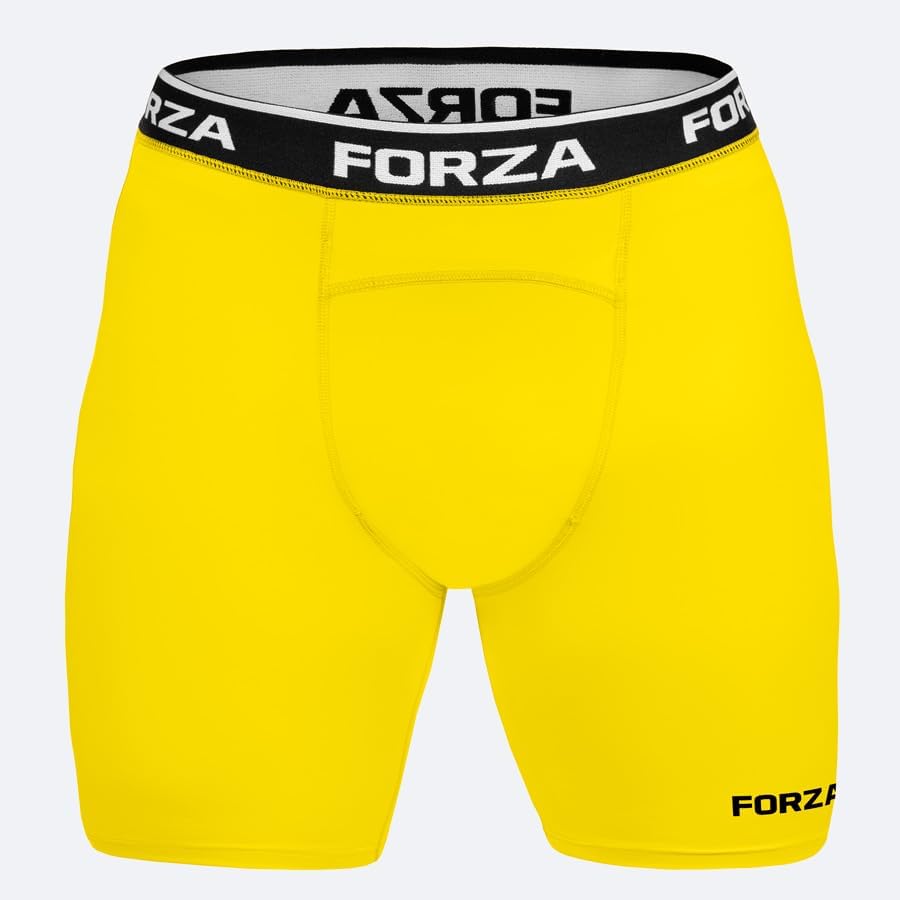 FORZA Men’s Compression Base Layer Shorts – Moisture-Wicking 4-Way Stretch, Quick-Dry, Anti-Odor, Flatlock Seams—XS to XXL image 3