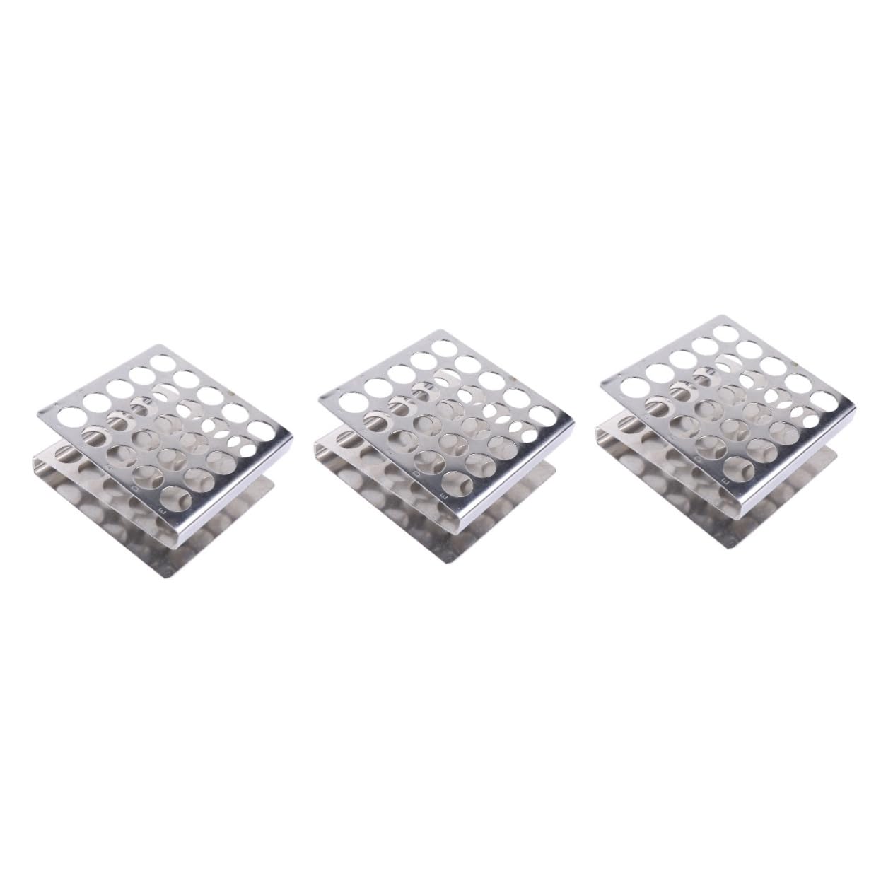 3 Piezas 25 soporte de tubo de prueba material de laboratorio escolar soportes para tubos de laboratorio gradillas para tubos de tubos de con titular tubo de