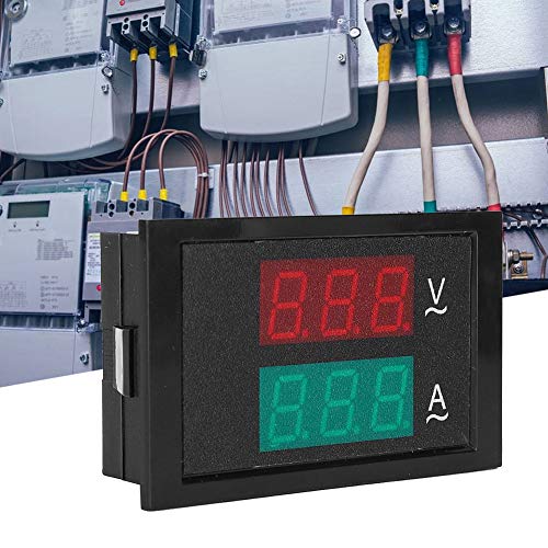 Image of DL85-2041 Ammeter Voltmeter Panel Mounting Meter Display Digital Current Voltage Power Energy Meter Multimeter AC 80V-300V 0-50A Amp Voltage Power Meter Tester