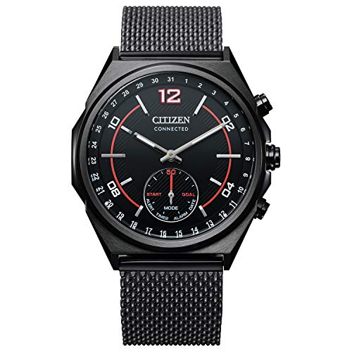 Citizen Connected Quartz Mens Watch, Stainless Steel, Black (Model: CX0005-78E)