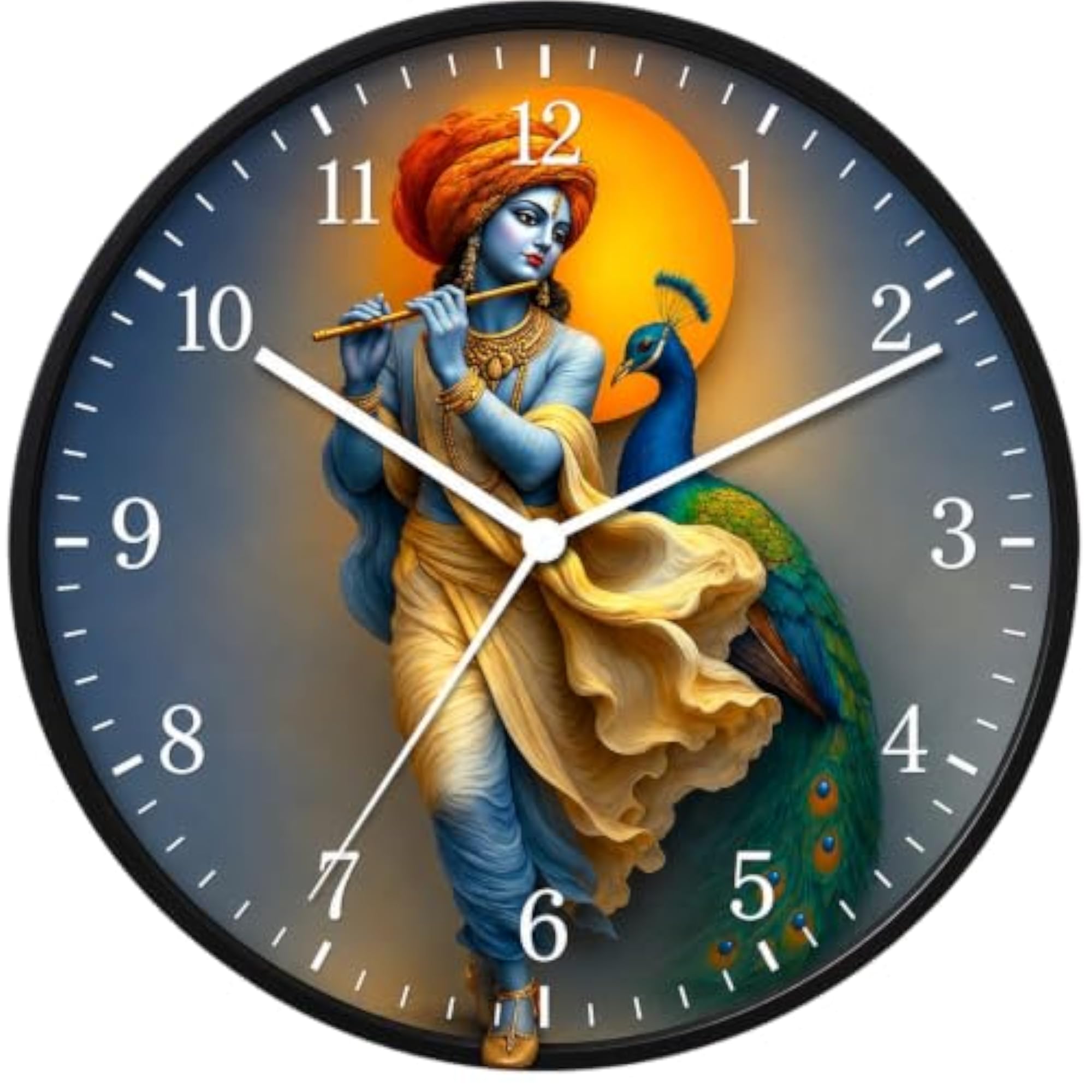 Sumukh Stylish Wall Clock for Living Room, Chic Design