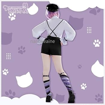 み*り様 ホロライブ 猫又おかゆ チェシャ猫 コスプレ衣装 Amazon.co.jp: 猫又おかゆ チェシャ猫衣装コスプレ衣装 +帽+