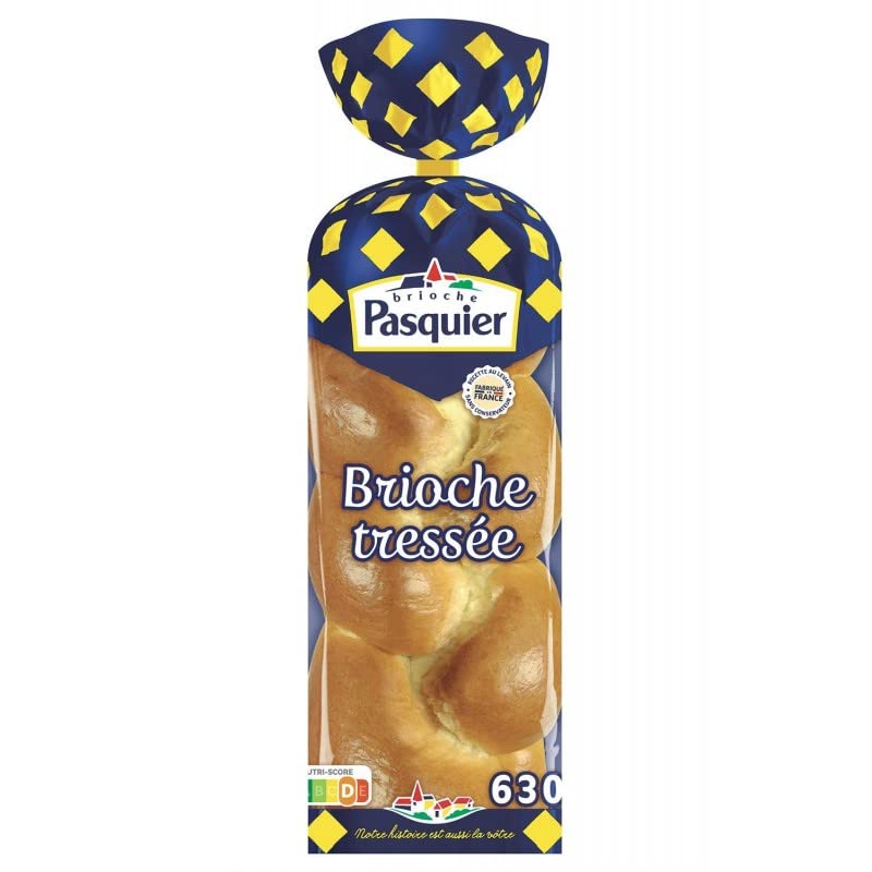 BRIOCHE PASQUIER - Brioche Pasquier Brioche Tressée 630G - Lot De 4