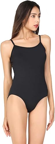 ModLatBal Maillot camisola para mujer con correas ajustables para leotardos de ballet