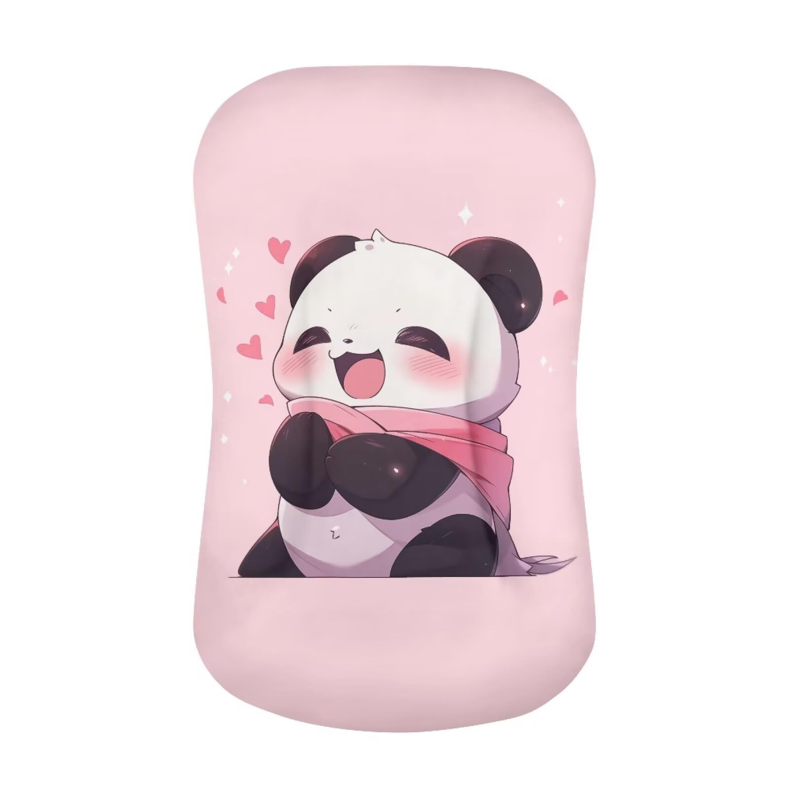 Epaihaiy Cute Panda Baby Lounger Cover Stretchy Infant Nest Sleeper Newborn Lounger Cover for Baby Girls Boys Portable Removable Slipcover