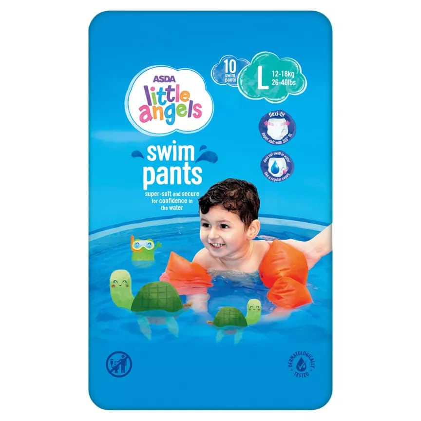 Little Angels Large Swim Pants 10 Pack