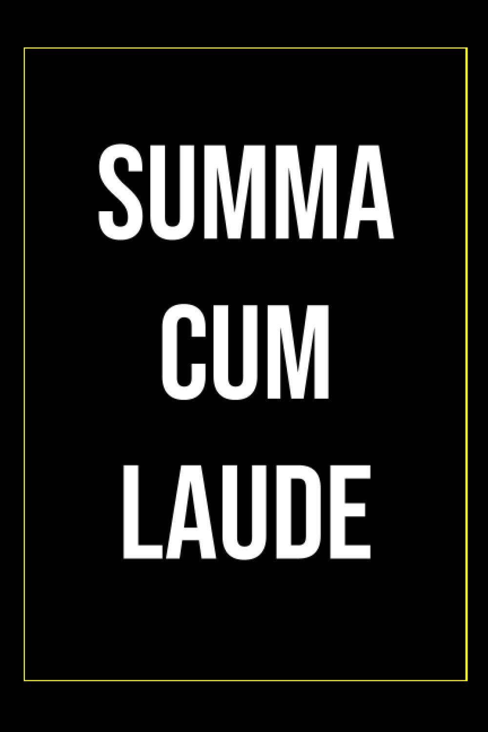 Summa Cum Laude: Funny Gag Gift for office co-worker, boss, employee. Perfect and original appreciation present for men, women, wife, ... Missionary Gift, Gifts For gifts for men,