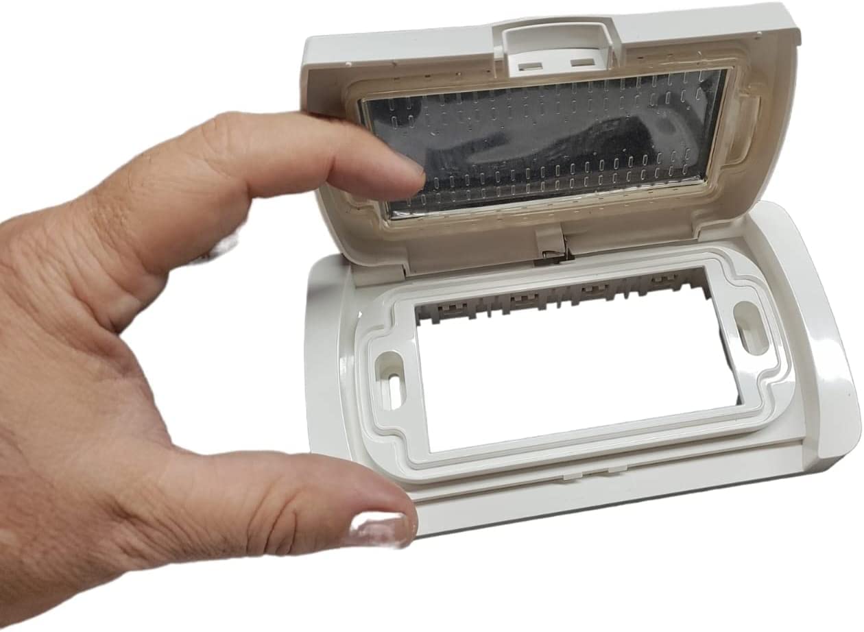 Hydrobox-Platte IP55 – 3/4-Sitzer, Wasserdicht, Kompatibel Mit Matix, Living Light, Plana Von Vimar, Weiß/schwarz, Thermoplast