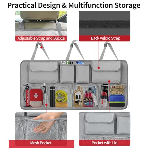 Image of Car Trunk Organizer Storage (Dimgrey)