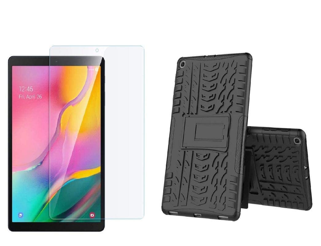 Helix Tempered Glass + Dazzle Back Cover for Samsung Galaxy Tab A 10.1" 2019 (SM-T510 / SM-T515) (B07TPMW8SL) Amazon Price History, Amazon Price Tracker