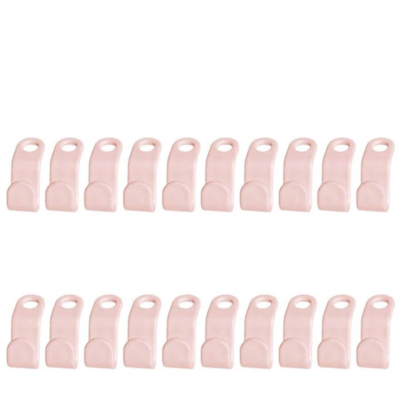 Hangers for Clothes Space Savers 300pcs Cascading Hanger Plastic Extender Clips Wardrobe Coat Organizer(Pink)