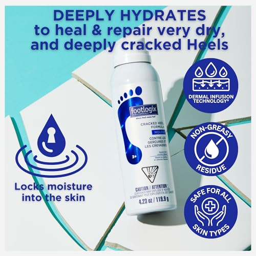 Footlogix Cracked Heel Formula Mousse 3+ 4.2 oz - Image 3