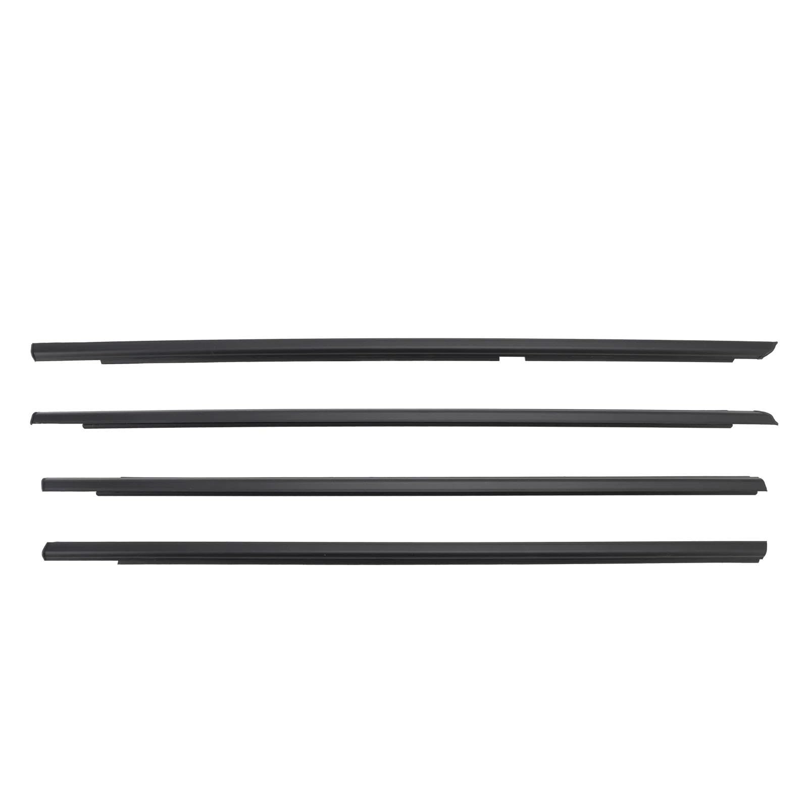 4PCS Door Glass Belt Outer Molding Weatherstrip for Suzuki for Grand Vitara 2009-2013 Car Weather Stripping