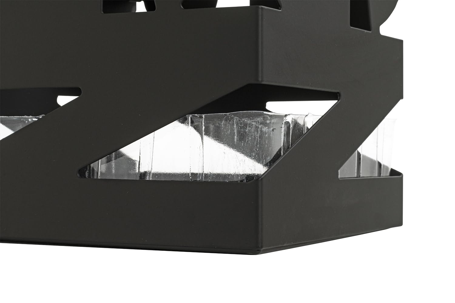 HAKU Portaombrelli Nero, Metallo - Dim. L 16 cm x A 48 cm x P 16 cm, Stile Moderno