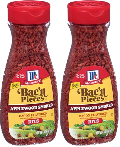 Image of McCormick Imitation Applewood Smoked Bacon Bits, 4.4 oz (Pack of 12)