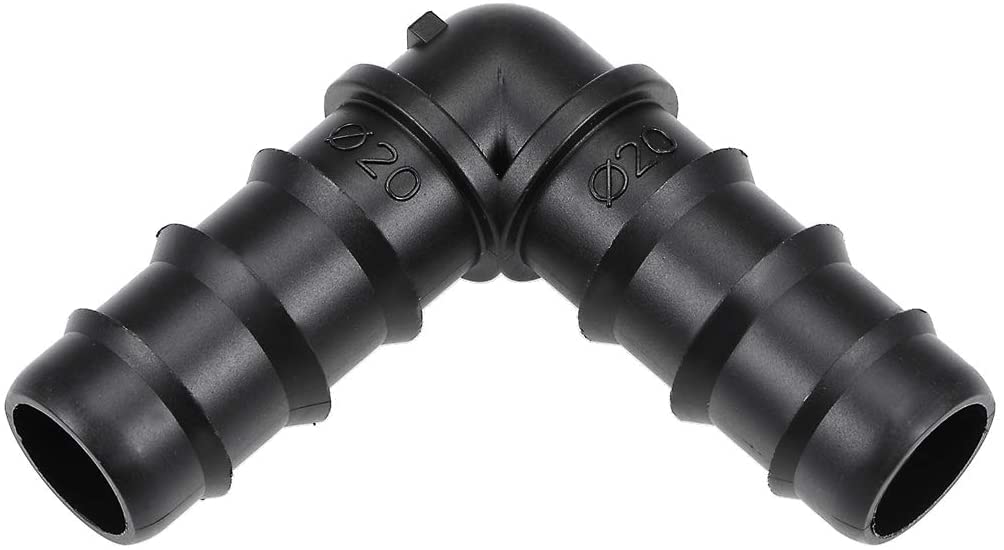 10 Conectores En T De 90 Grados Para Riego - Sistema De 3x16mm, Color Negro, Plástico, Perfectos Para Jardín O Huerto