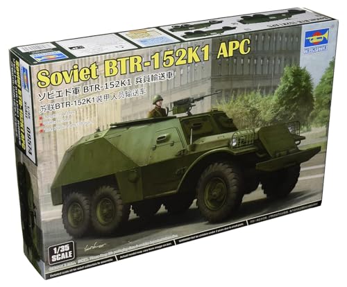 Trumpeter 1:35 - Soviet BTR-152K1 APC, Unpainted