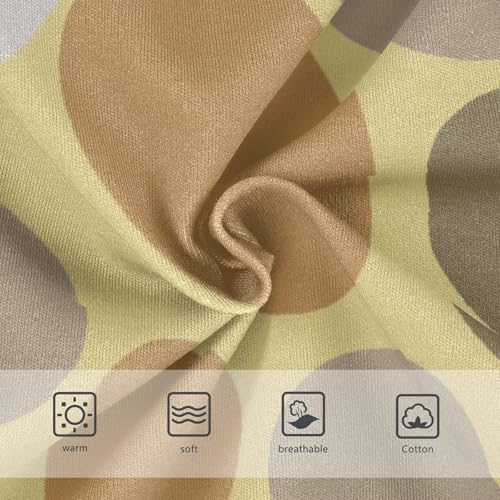 Girls' Underpants Kids Cotton Underwear Panties Briefs For Girl Age 2-8 Years Oval Pattern3