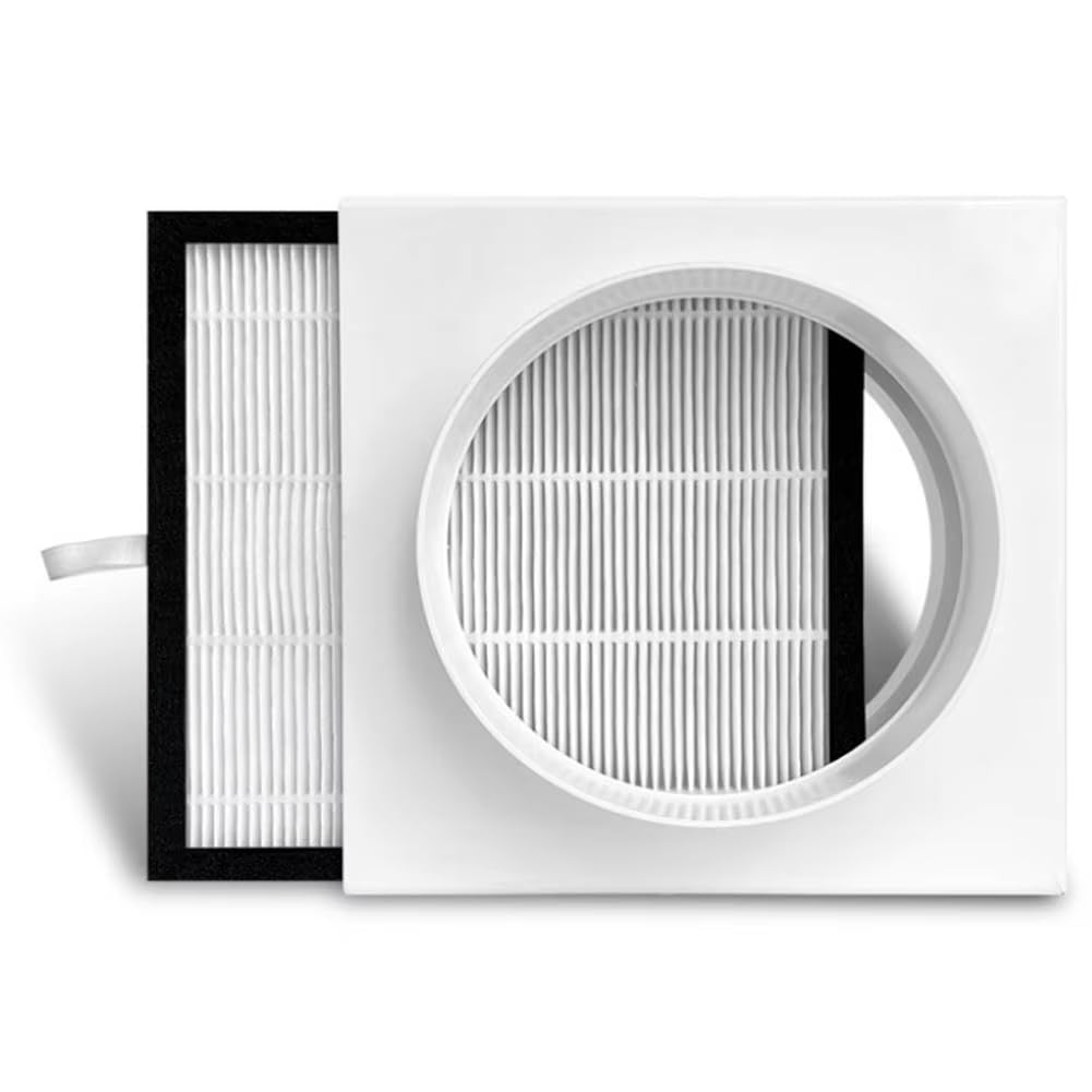 Amazon | Wsikafxn HEPA換気ダクトエアフィルター PVC PEパイプ用