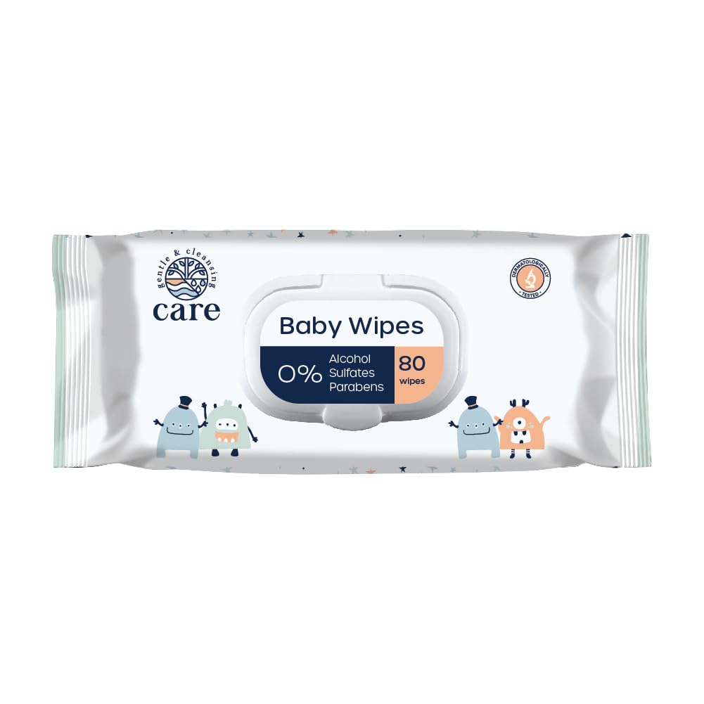 Care Wet Wipes Baby Wipe 80-Sheets