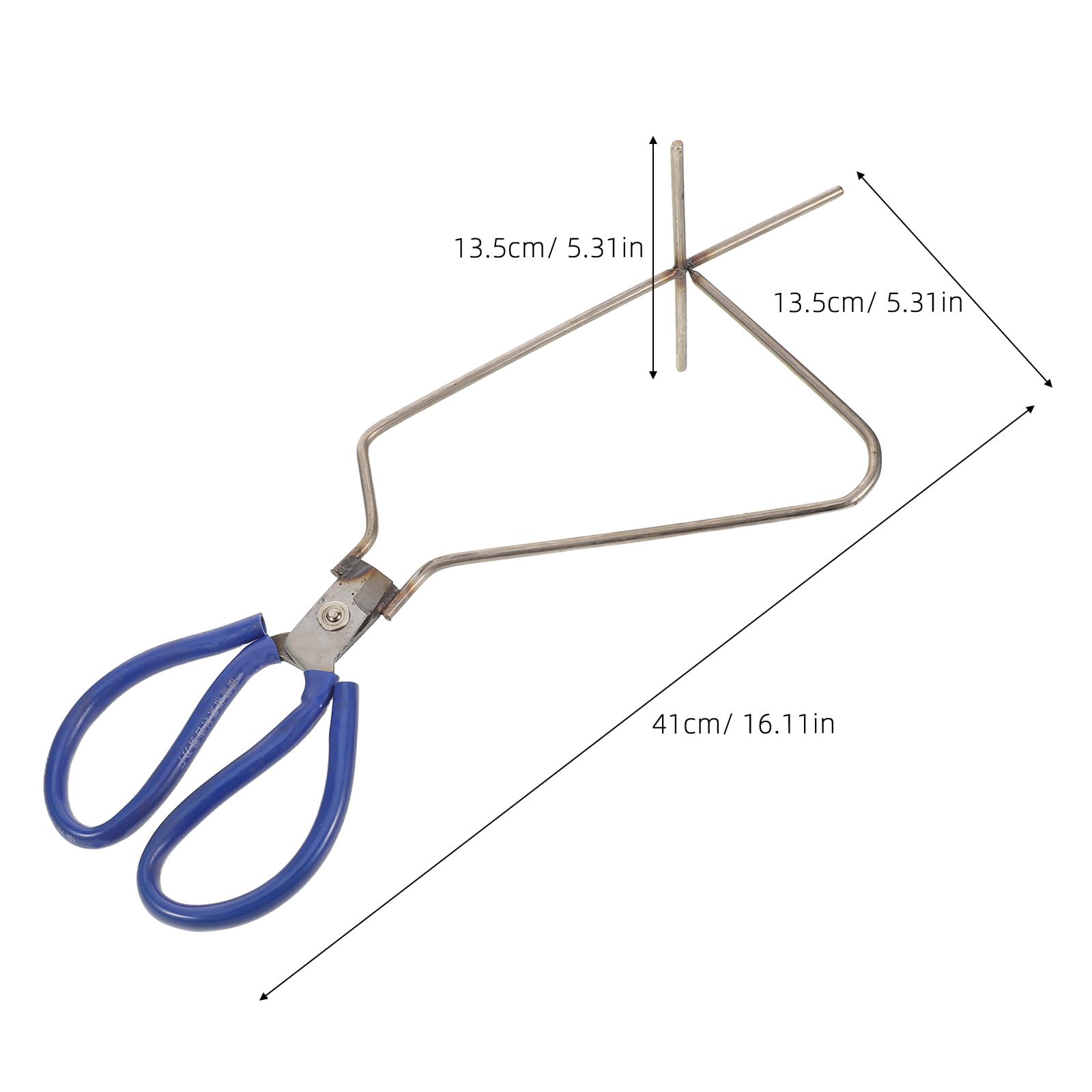 Pinzas Azul de Acero Inoxidable para Esmaltado Cerámica