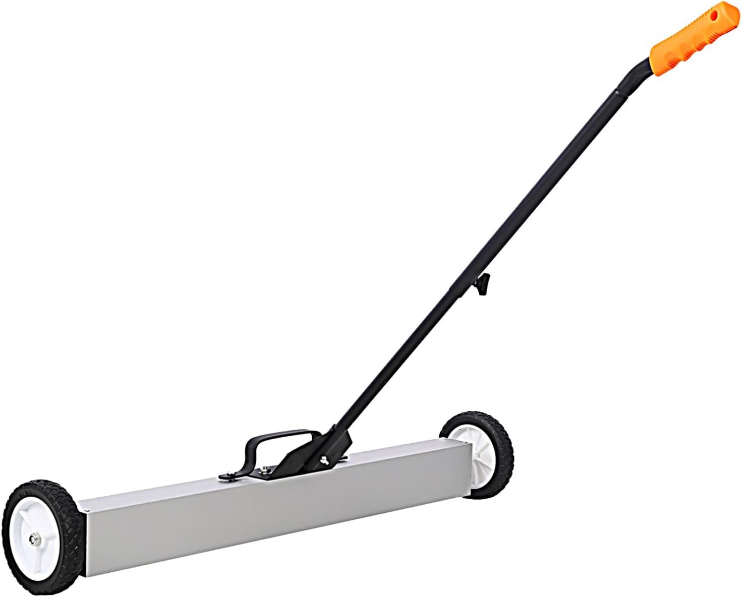 36" Rolling Magnetic Pick-Up Sweeper - Heavy Duty for Nails, Screws, 30 lb Capacity