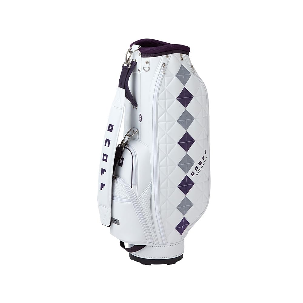 【nmhhs】新品 ONOFF Caddie Bag OB7925 ONOFF Golf Ladies ONOFF Golf Caddie Bag 8.5 Type 46 Inch