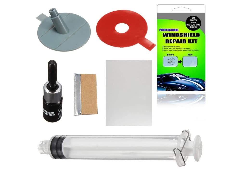 Generic Modern Windshield Repair Kit for Car DIY Window Windscreen Glass Scratch Repair Sets (Pack 1)