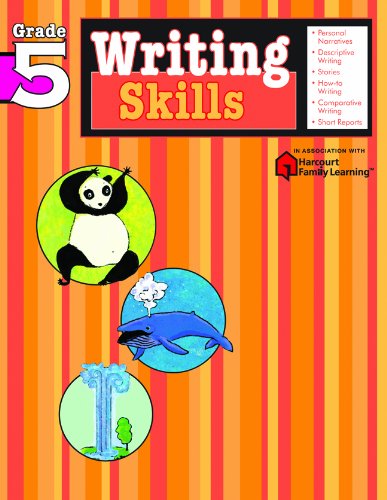 Writing Skills: Grade 5 (Flash Kids Harcourt Family Learning)