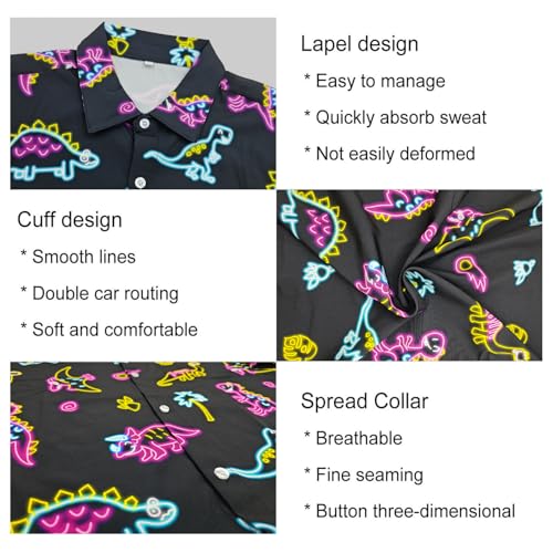 Men's Hawaiian Shirt and Short Set3